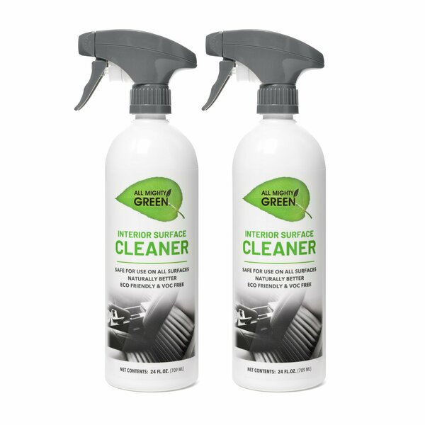 All Mighty Green Interior Surface Cleaner 24 oz spray PK 2 AMG-IC2400-01EC
